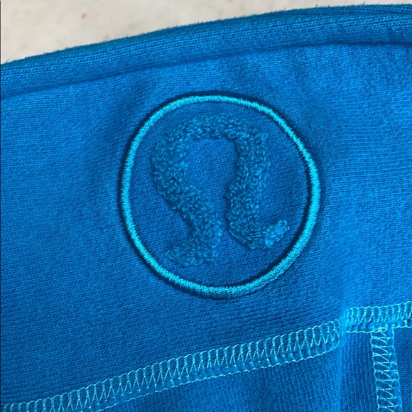 Blue Scuba Hoodie with Embroidery - Picture 5 of 6